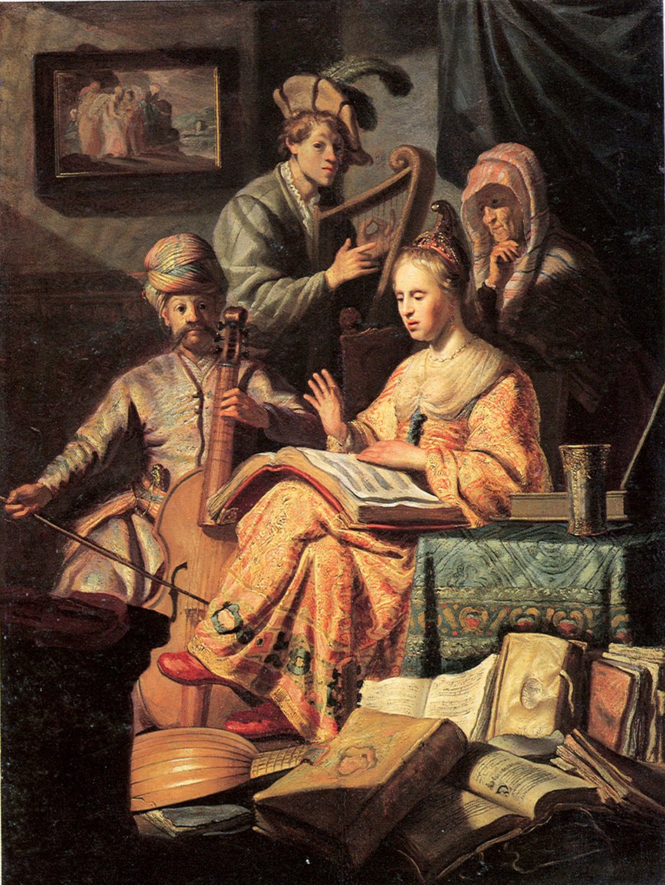 Allegory of Music by Rembrandt van Rijn