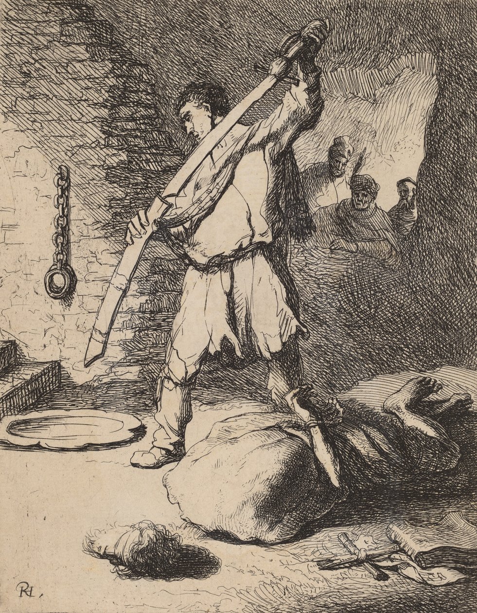Beheading of John the Baptist by Rembrandt van Rijn