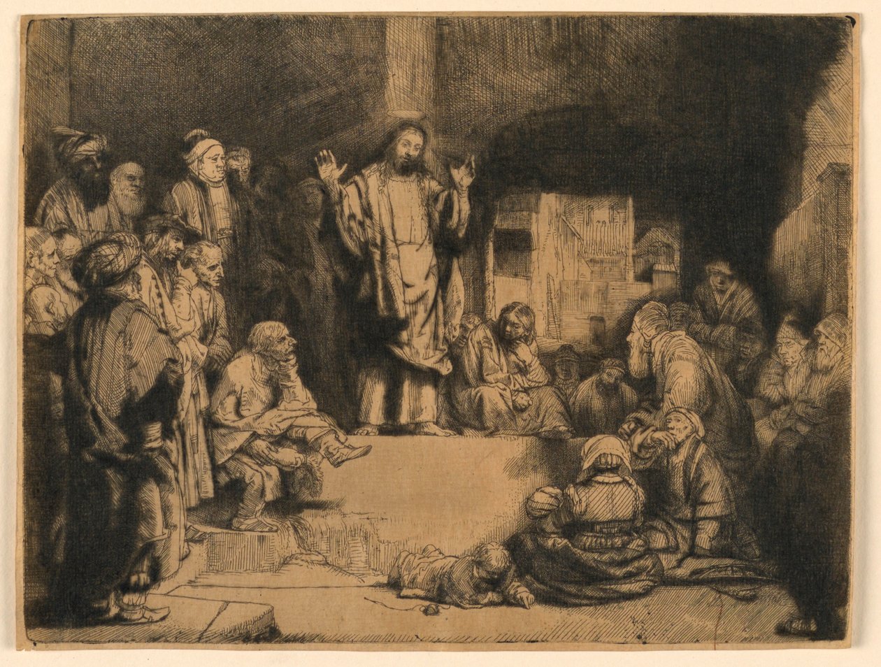 Christ Preaching (
