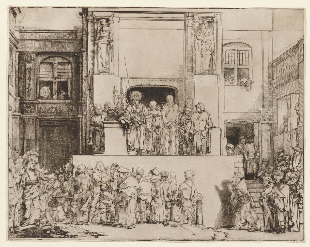 Christ Presented to the People (Ecce Homo) by Rembrandt van Rijn