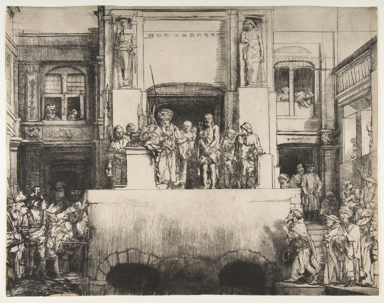 Christ Presented to the People by Rembrandt van Rijn