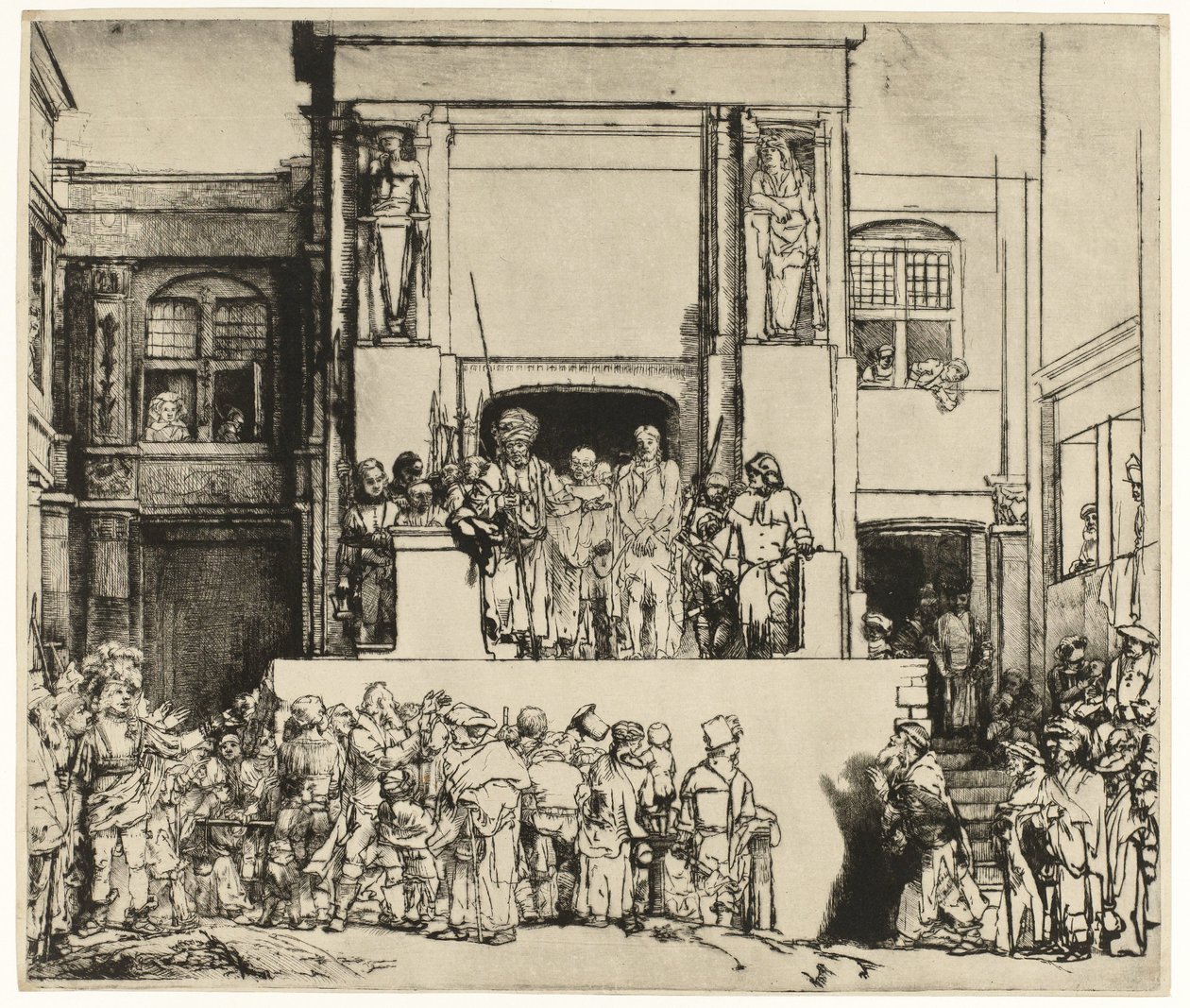 Christ Shown to the People (Ecce Homo) by Rembrandt van Rijn