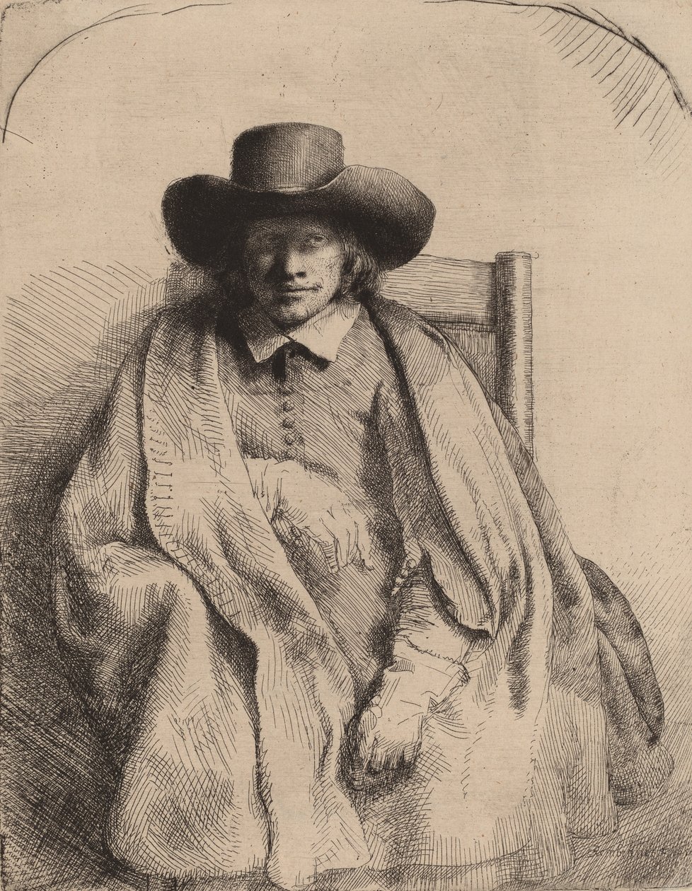 Clement de Jonghe by Rembrandt van Rijn