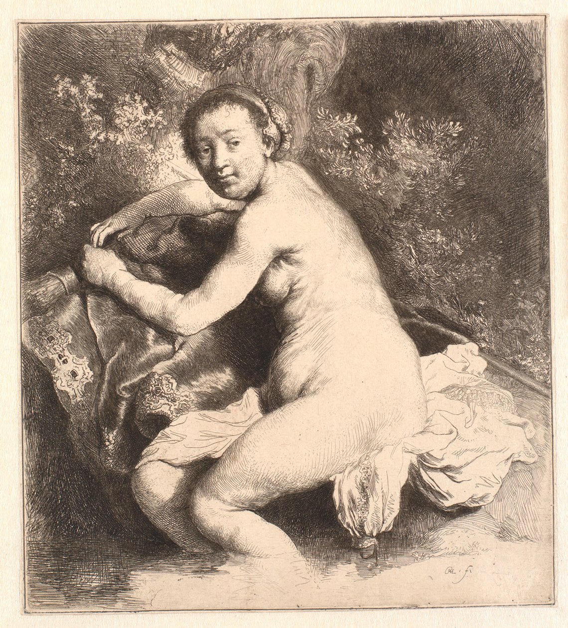 Diana at the Bath by Rembrandt van Rijn