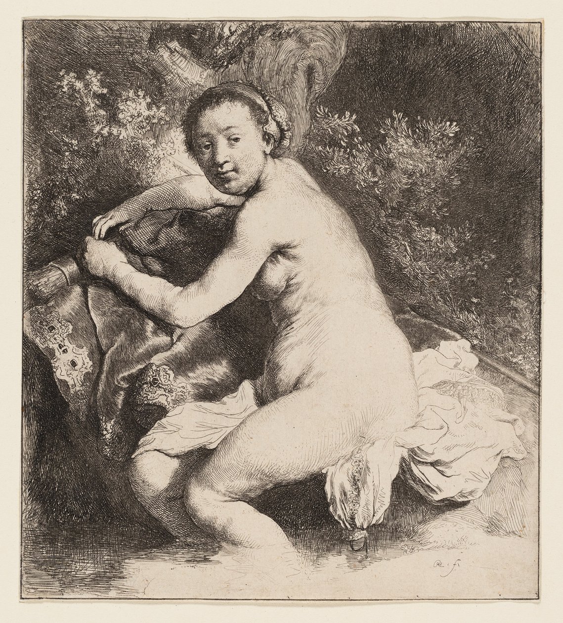 Diana at the Bath by Rembrandt van Rijn