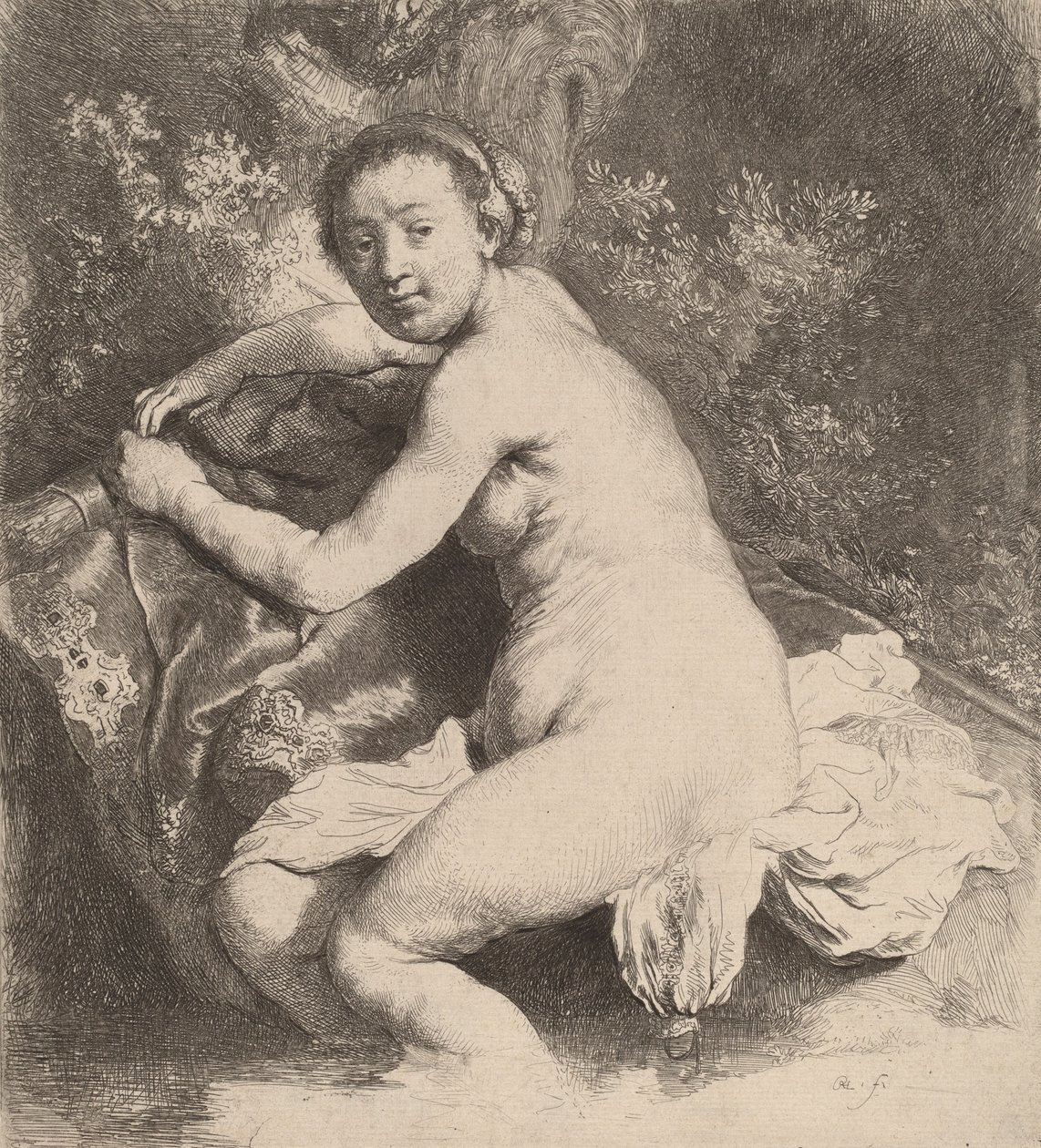 Diana at the Bath, c. 1631 by Rembrandt van Rijn