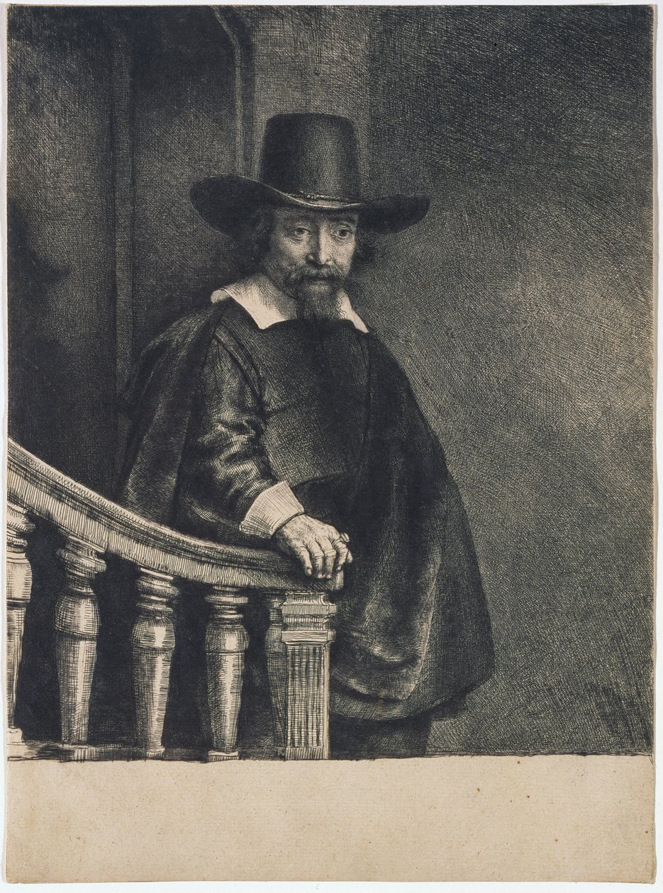 Ephraim Bueno, Physician by Rembrandt van Rijn