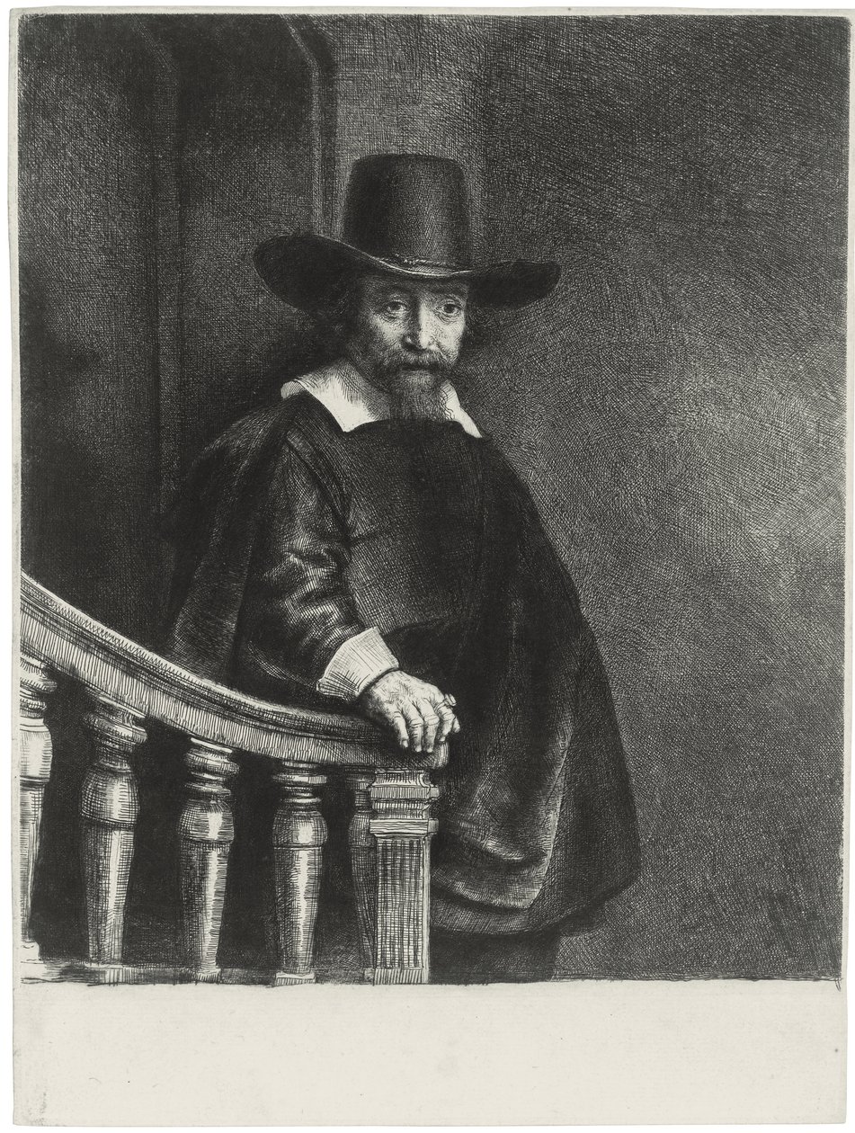Ephraim Bueno, Jewish Physician, 1647 by Rembrandt van Rijn