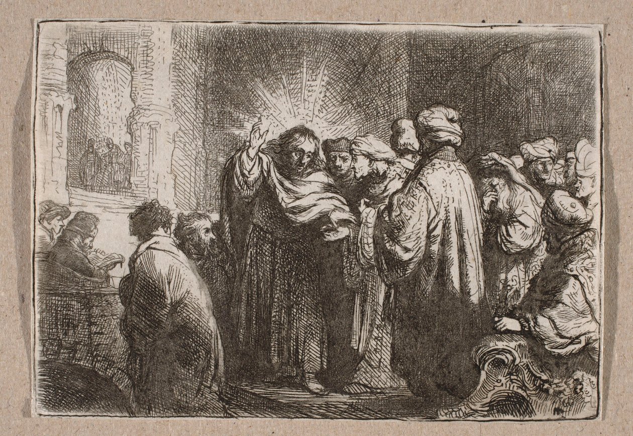 Grosz czynszowy by Rembrandt van Rijn