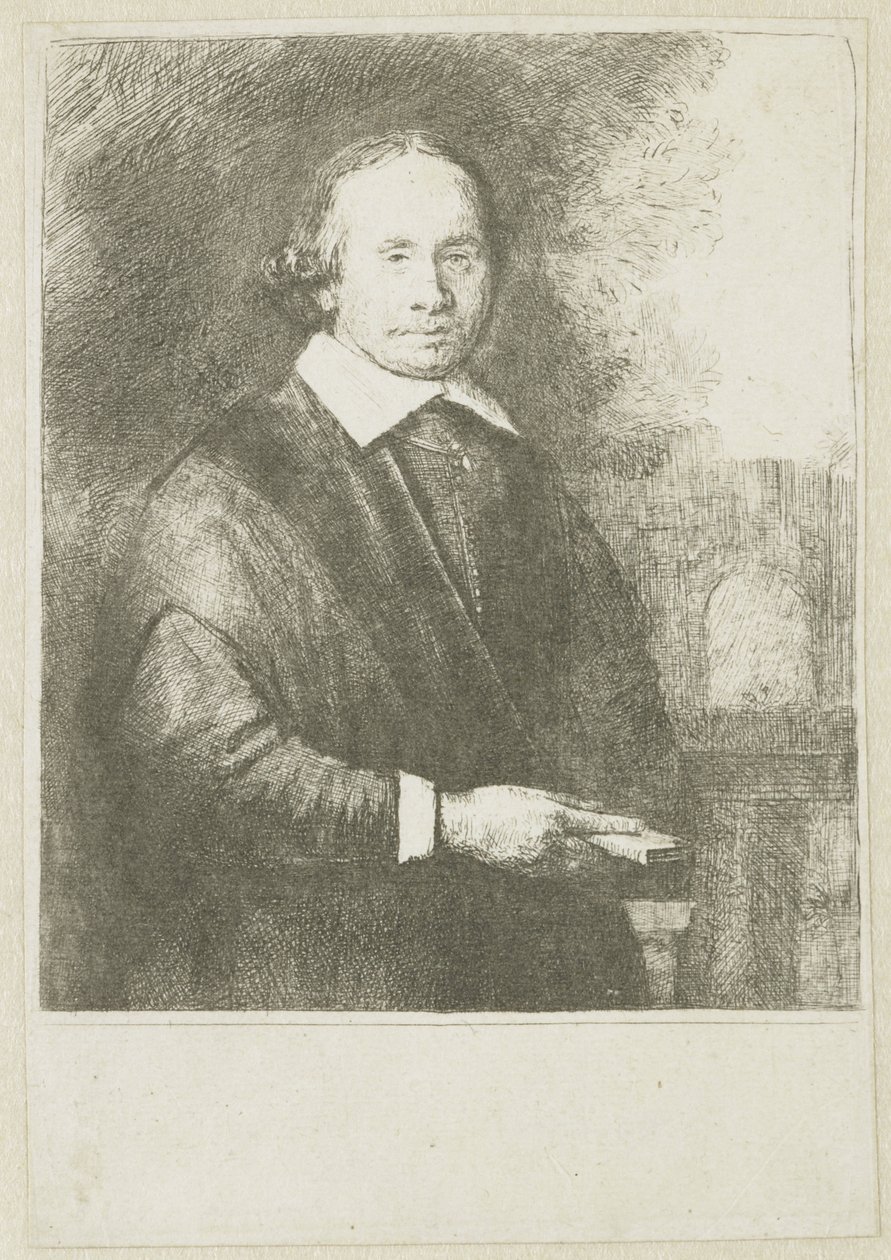 Jan Antonides van der Linden by Rembrandt van Rijn