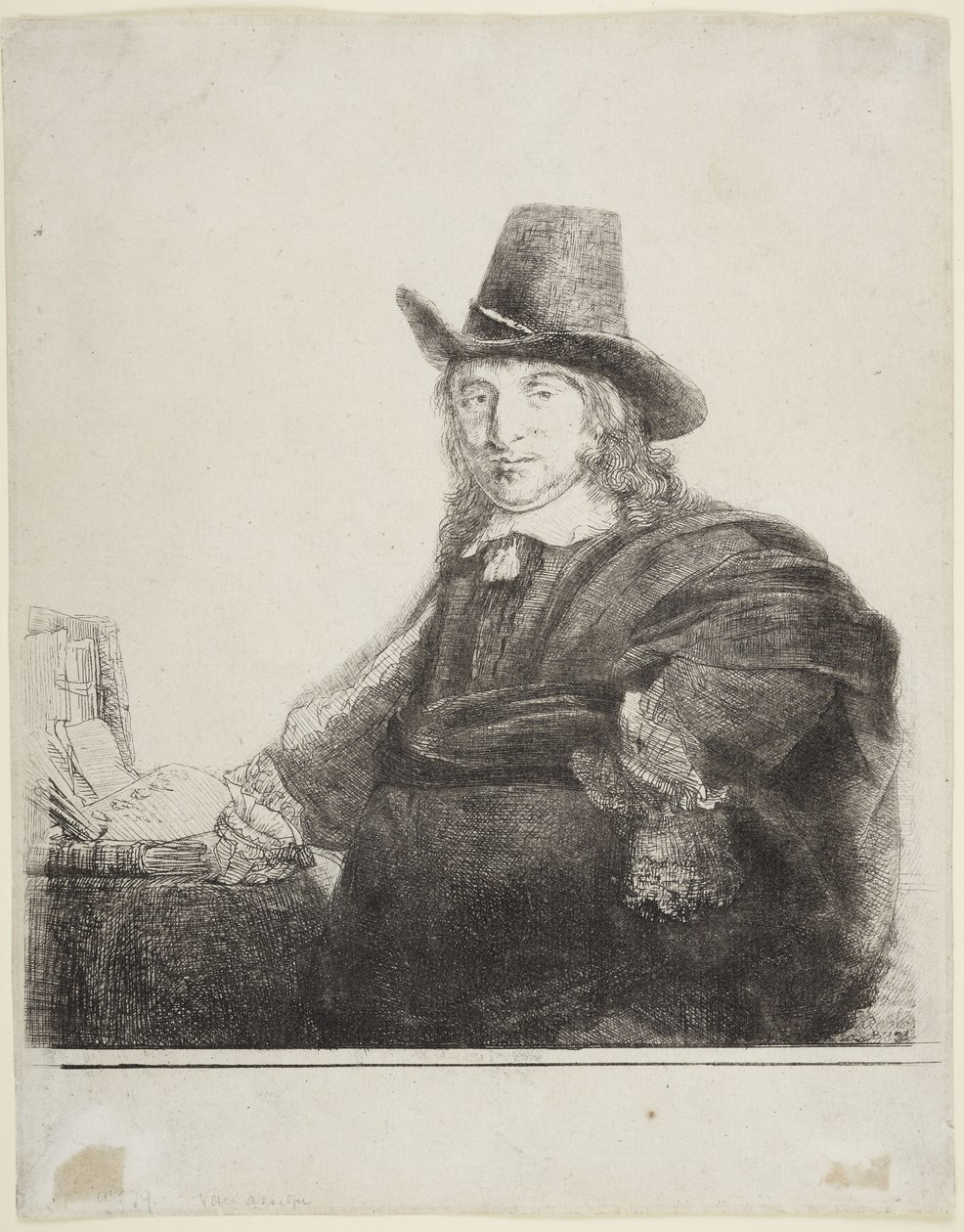 Jan Asselyn, Painter by Rembrandt van Rijn