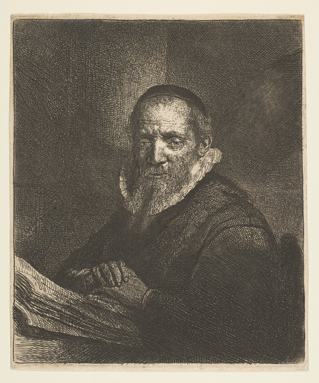 Jan Cornelis Sylvius by Rembrandt van Rijn