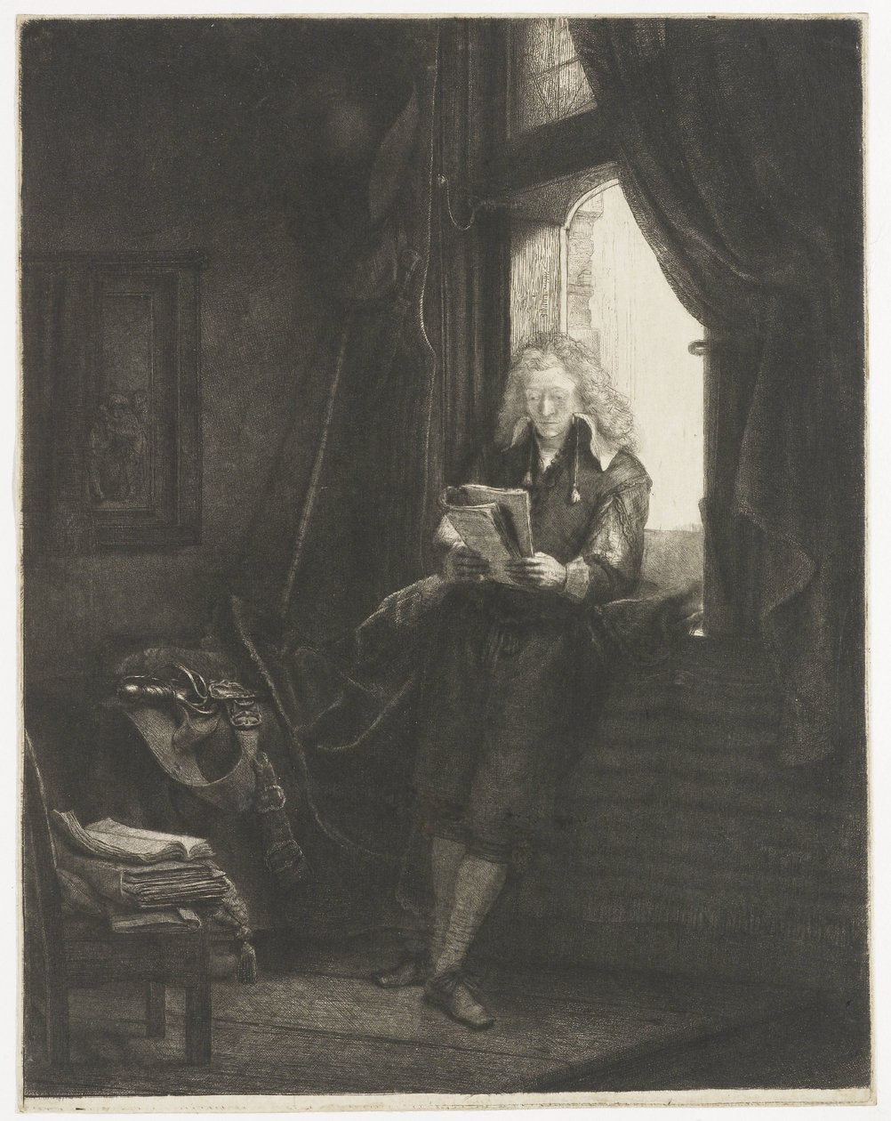 Jan Six by Rembrandt van Rijn