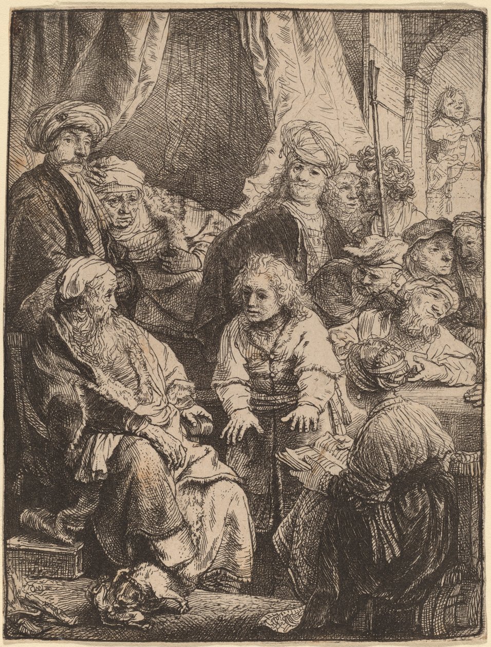 Joseph Telling His Dreams by Rembrandt van Rijn