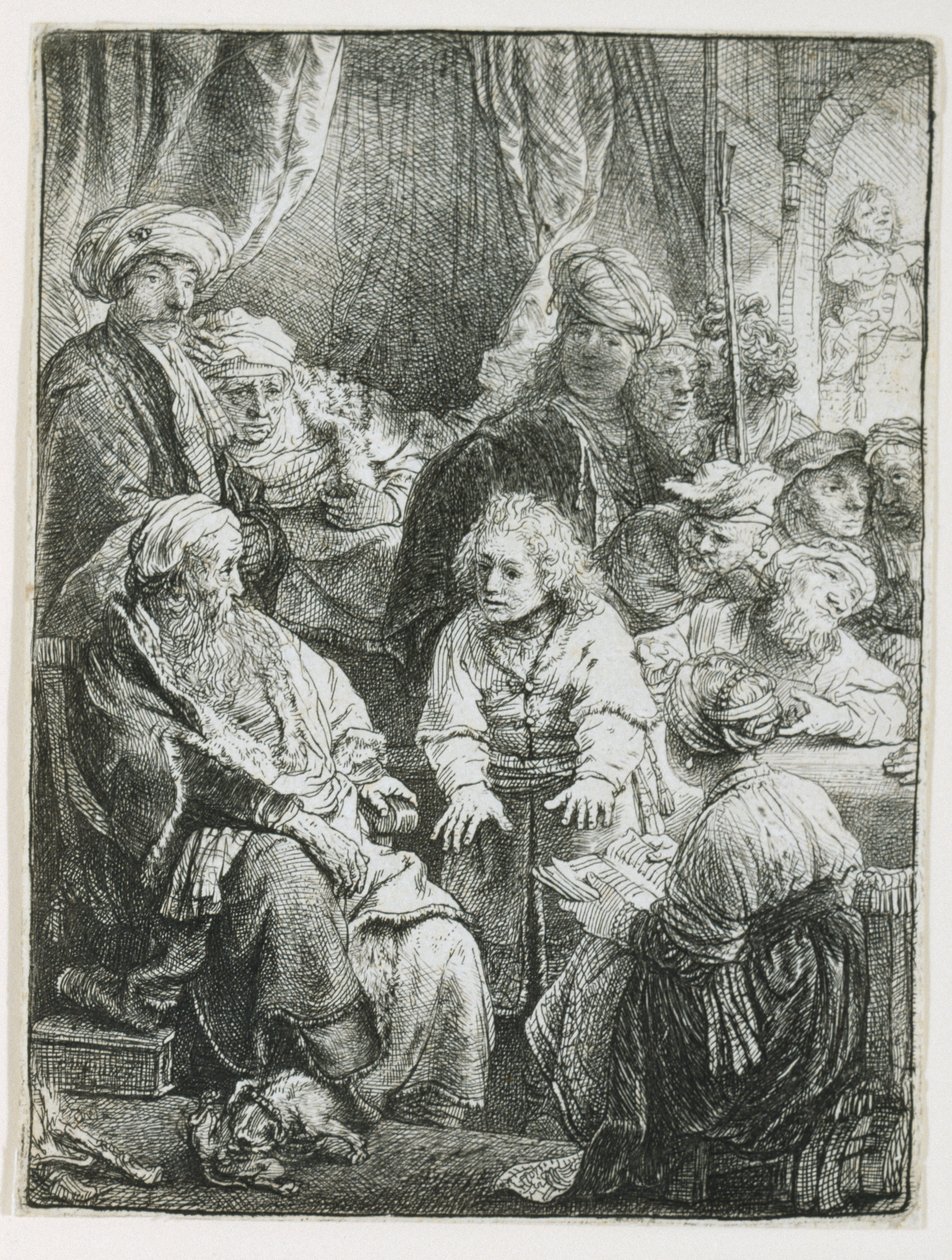 Joseph Telling His Dreams by Rembrandt van Rijn