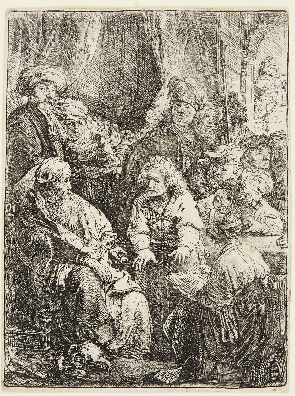 Joseph Telling His Dream by Rembrandt van Rijn