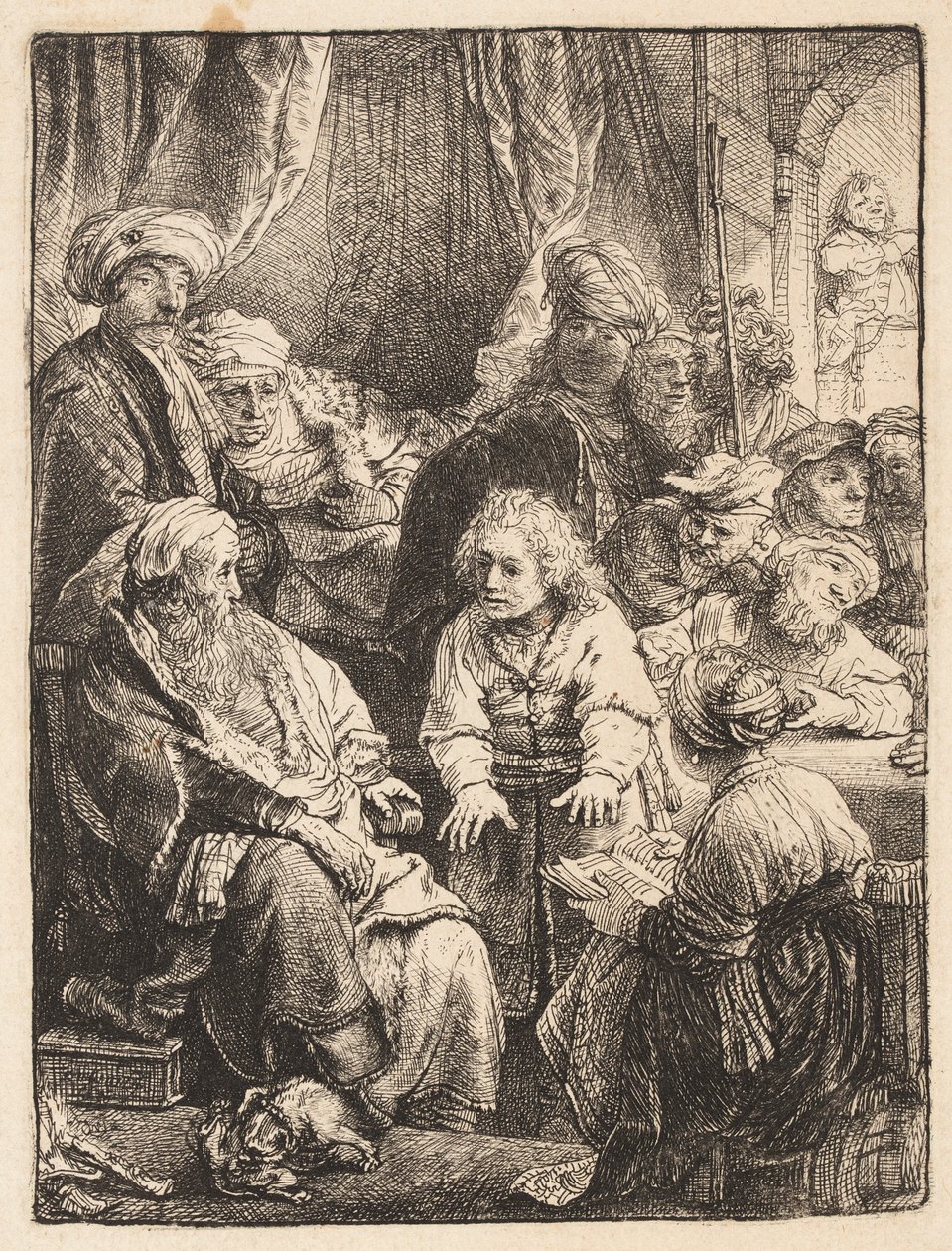 Joseph Telling his Dreams by Rembrandt van Rijn