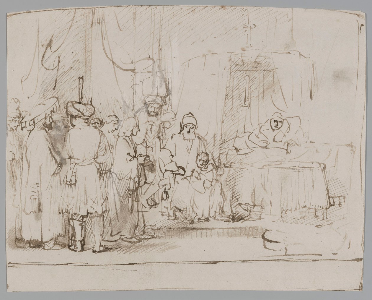 Joseph Telling His Dreams to His Parents and Brothers by Rembrandt van Rijn