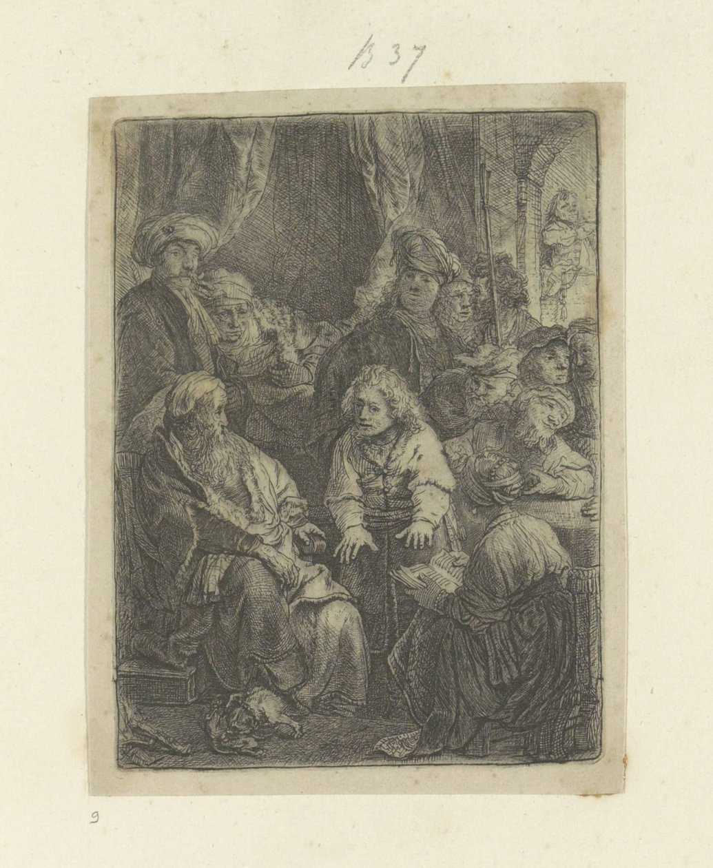 Joseph Tells His Dreams by Rembrandt van Rijn