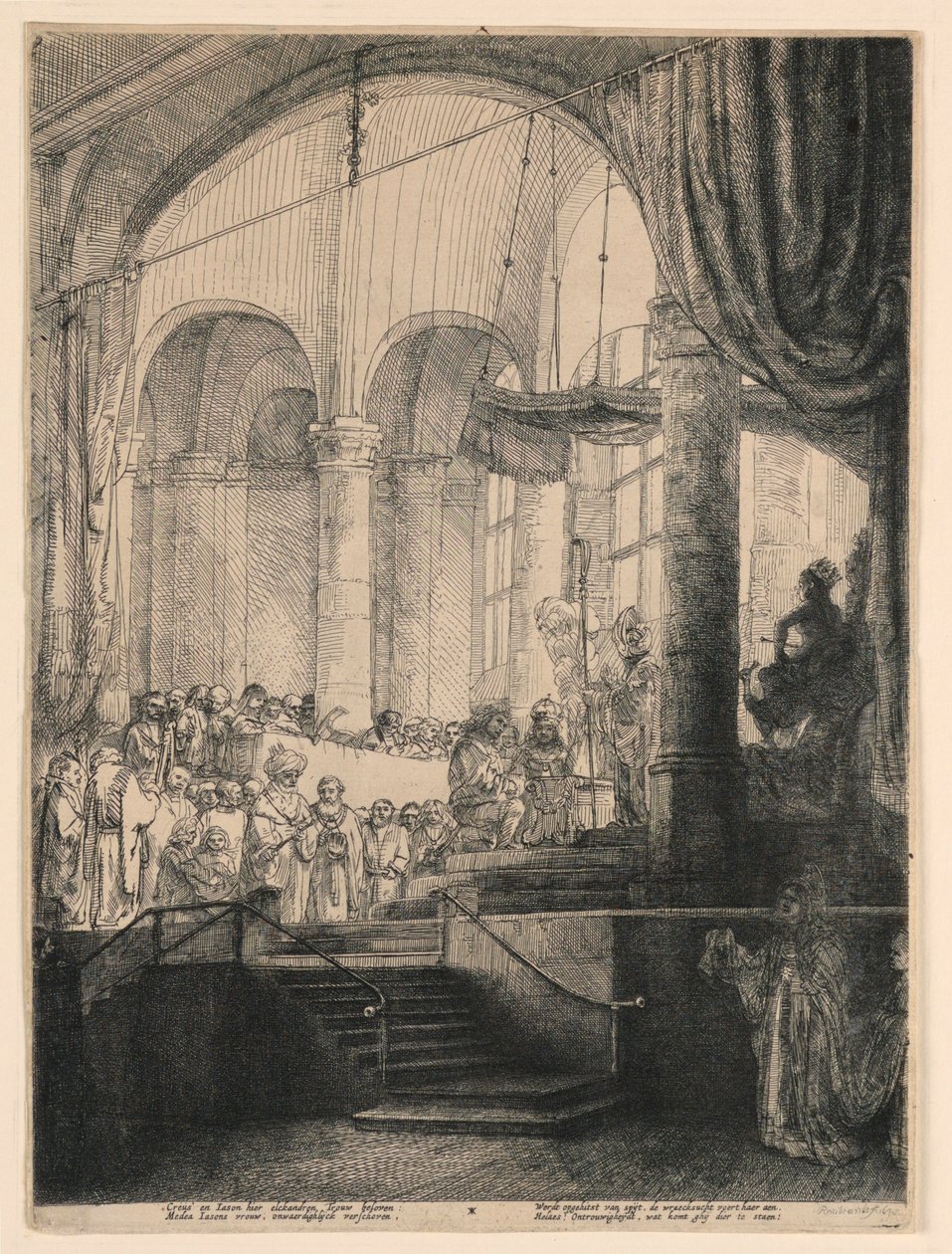 Medea: or The Marriage of Jason and Creusa by Rembrandt van Rijn