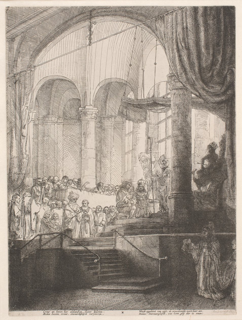 Medea: Or the Marriage of Jason and Creusa by Rembrandt van Rijn