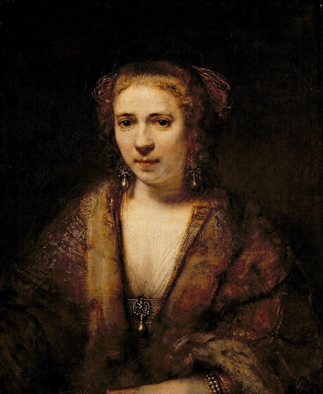 Portrait of Hendrikje Stoffels (1625-63) by Rembrandt van Rijn
