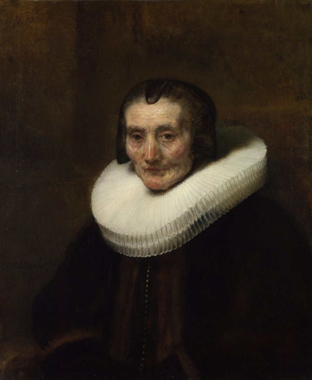 Portrait of Margaretha de Geer, Wife of Jacob Trip, 1661 by Rembrandt van Rijn