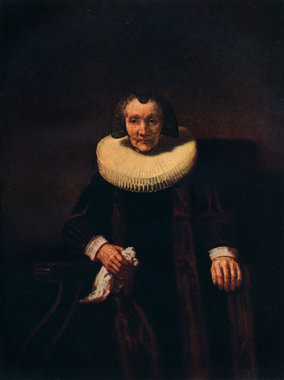 Portrait of Margaretha de Geer, Wife of Jacob Trip by Rembrandt van Rijn