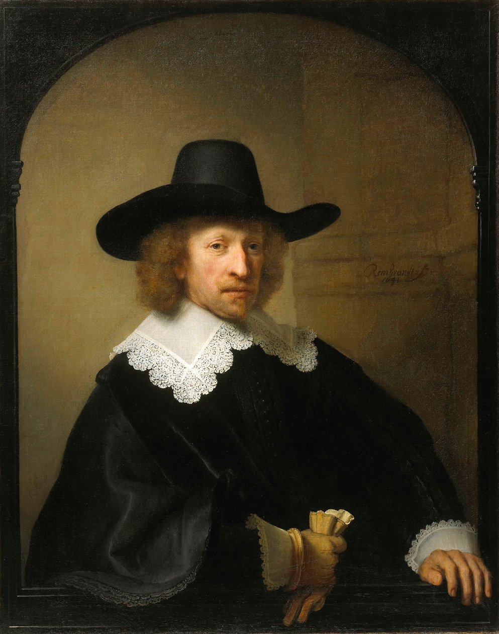 Portrait of Nicolaes van Bambeeck by Rembrandt van Rijn