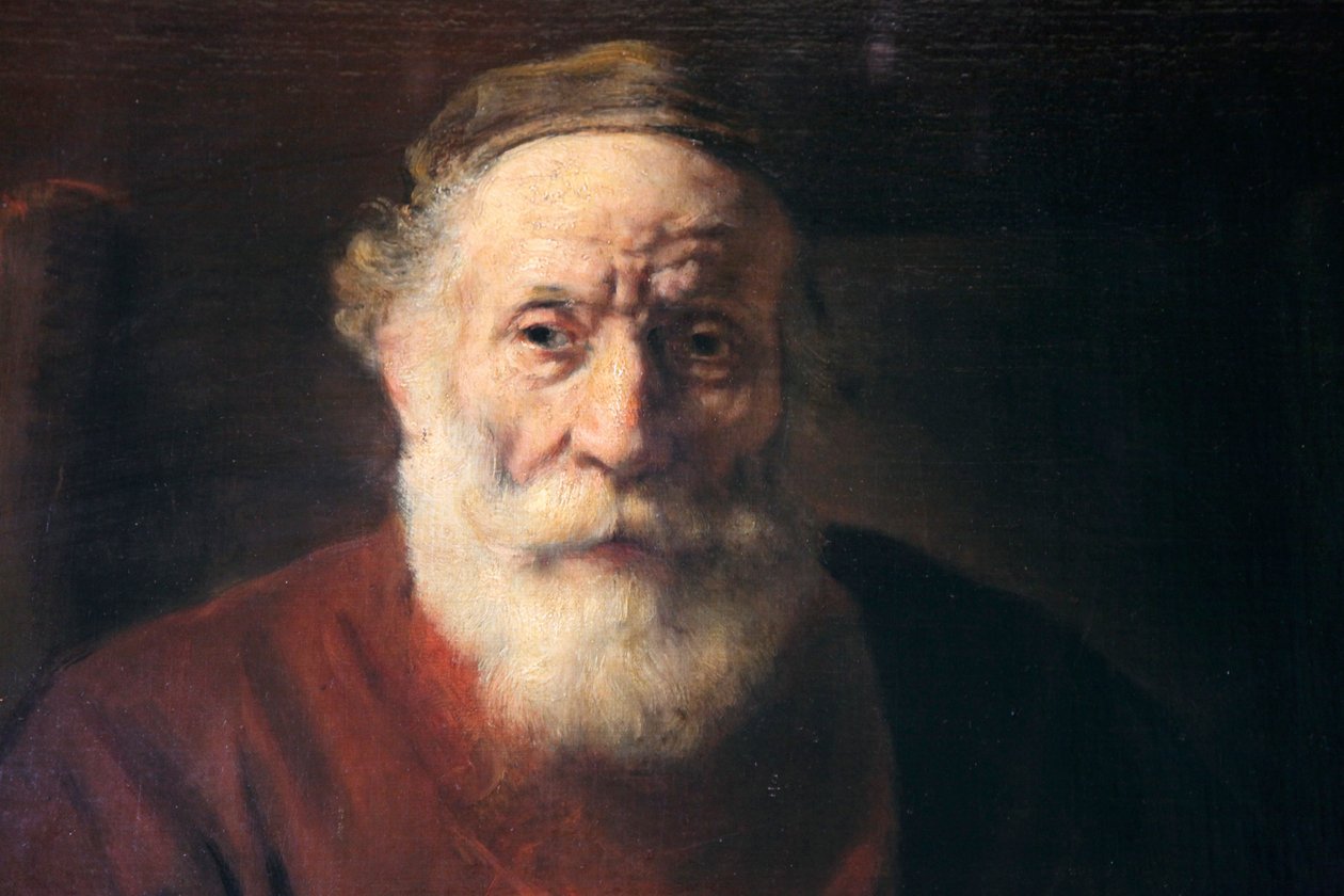 Portrait of an Old Man in Red, 17th century