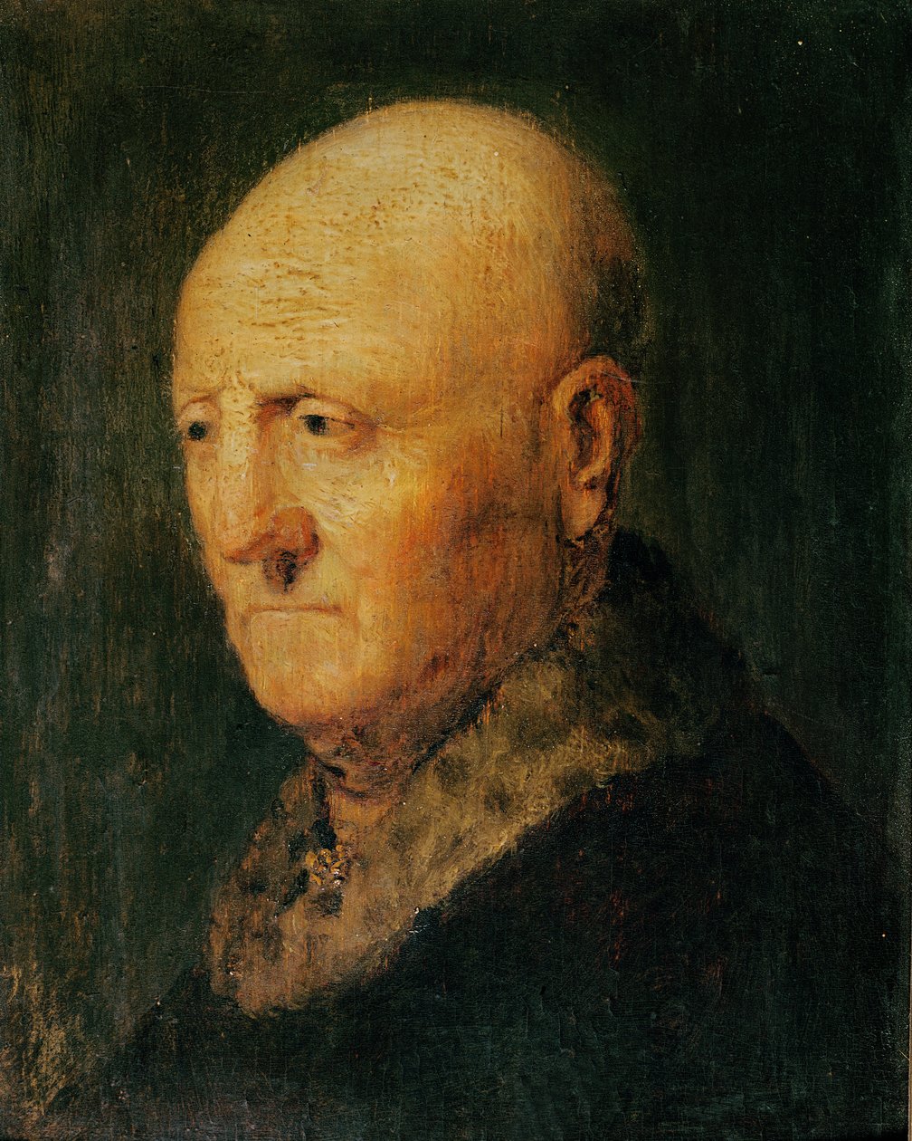 Portrait of an Old Man, known as Portrait of Hermann Gerritsz van Rijn, father of Rembrandt by Rembrandt van Rijn