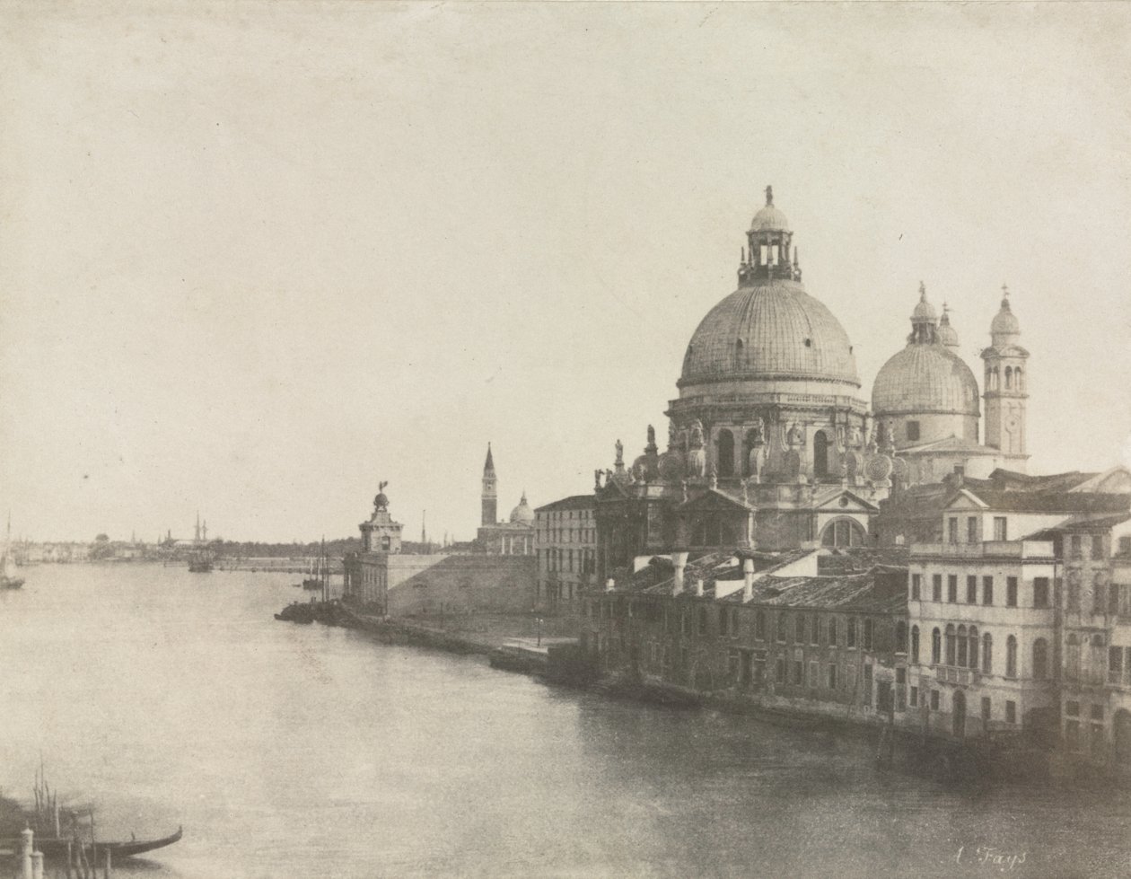 Santa Maria della Salute, View of the Grand Canal, Venice by Rembrandt van Rijn