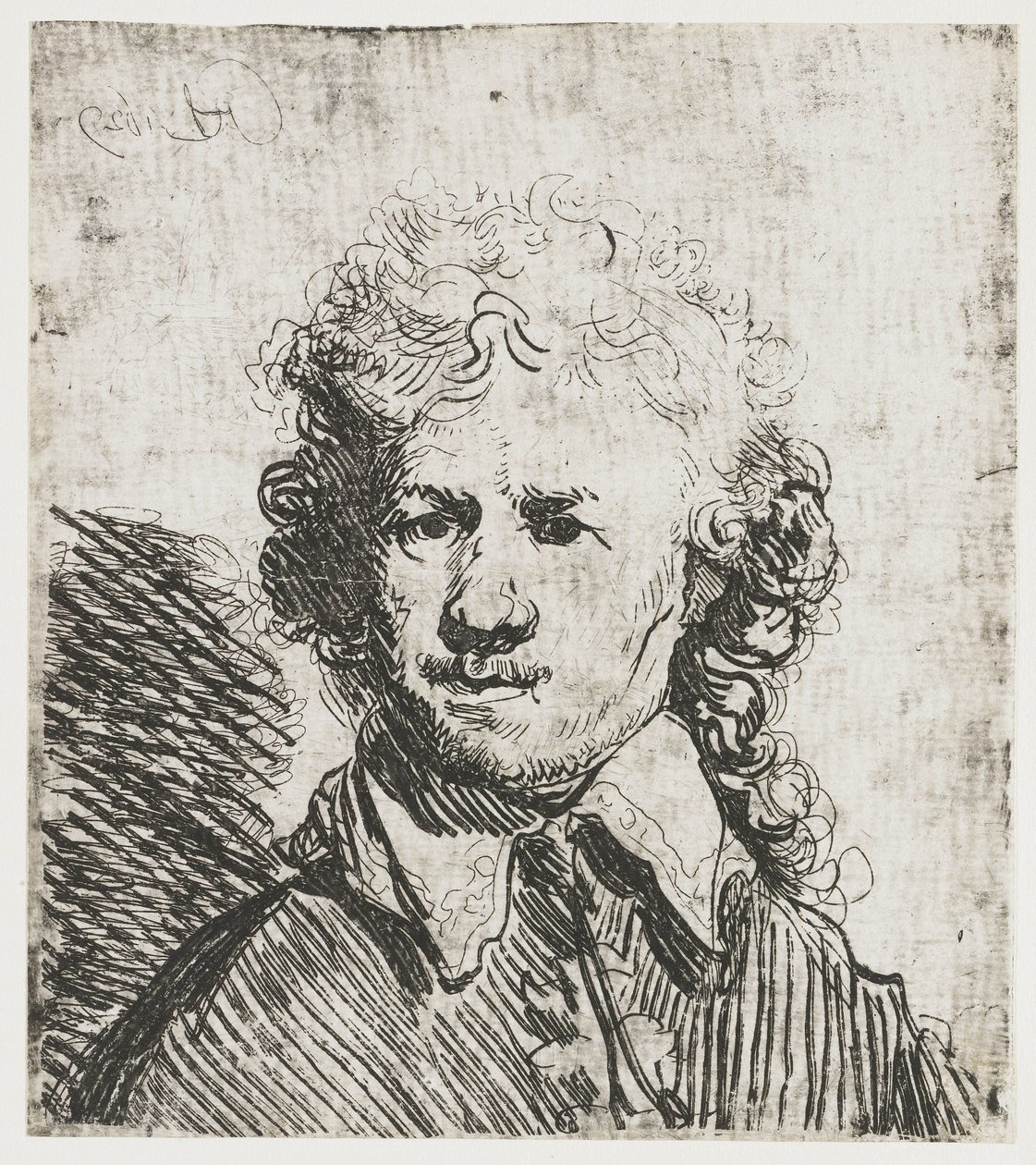 Self-portrait, Bare-headed by Rembrandt van Rijn