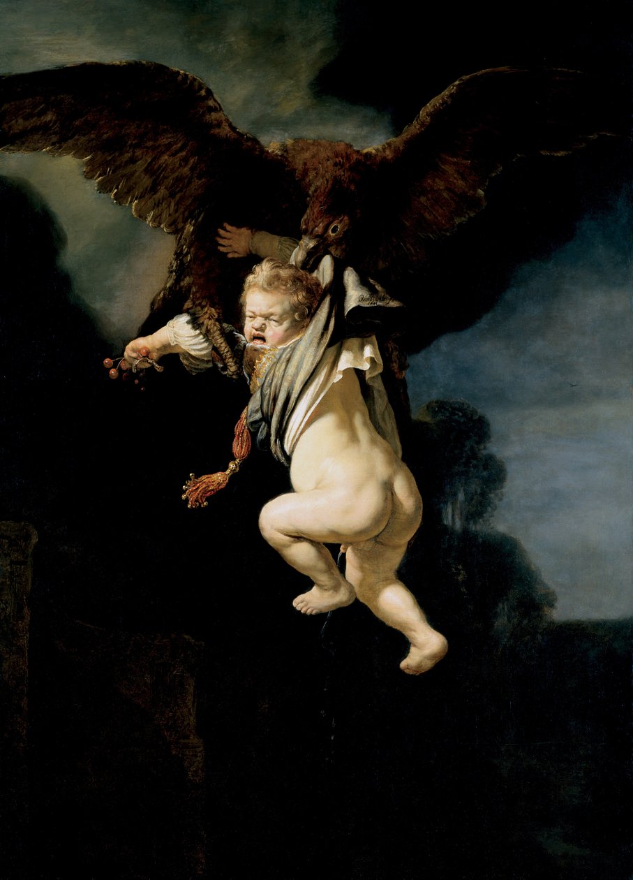 The Abduction of Ganymede by Rembrandt van Rijn