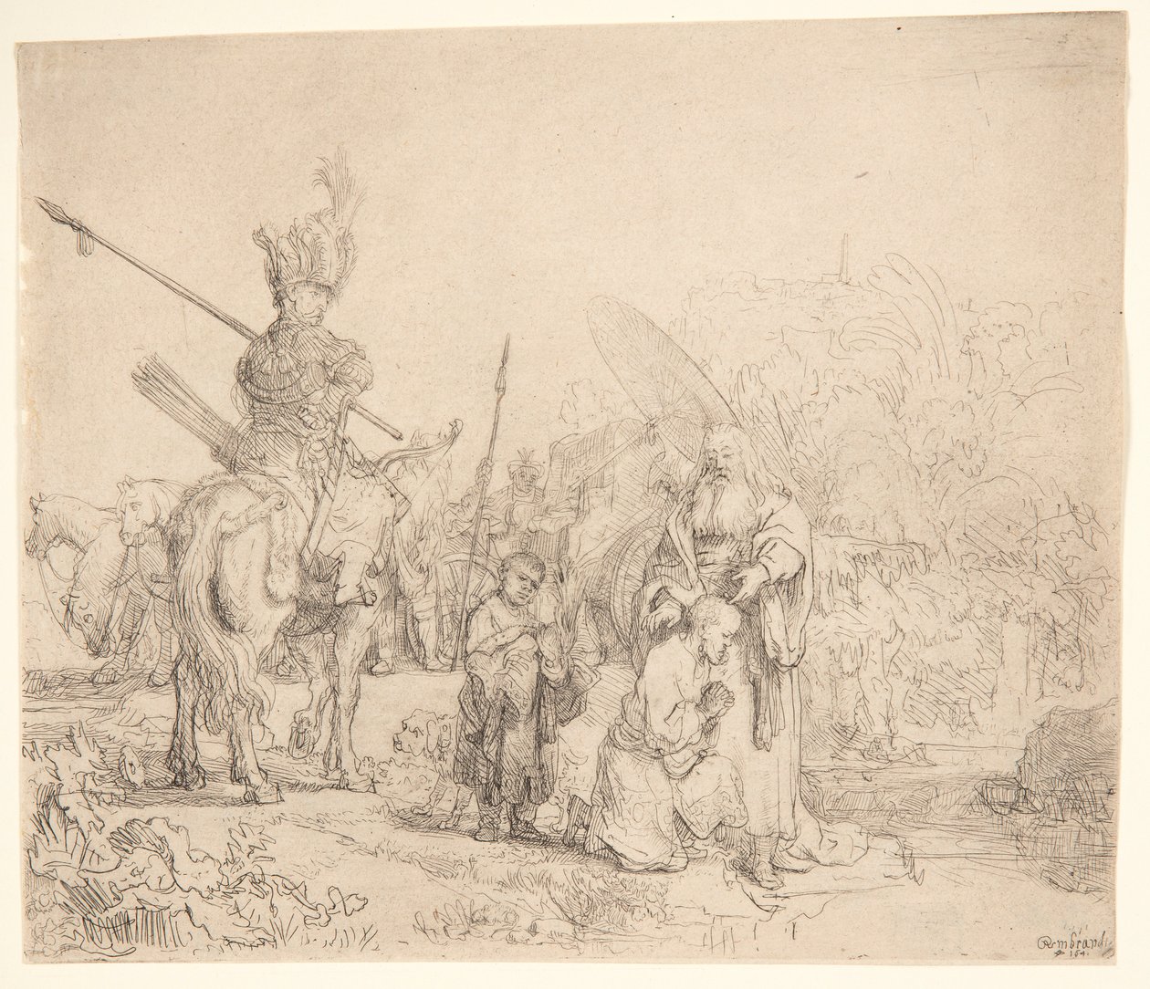 The Baptism of the Eunoch by Rembrandt van Rijn