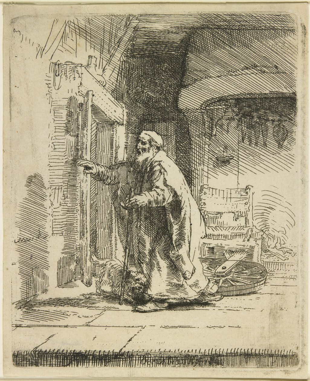 The Blindness of Tobit, 1651 by Rembrandt van Rijn