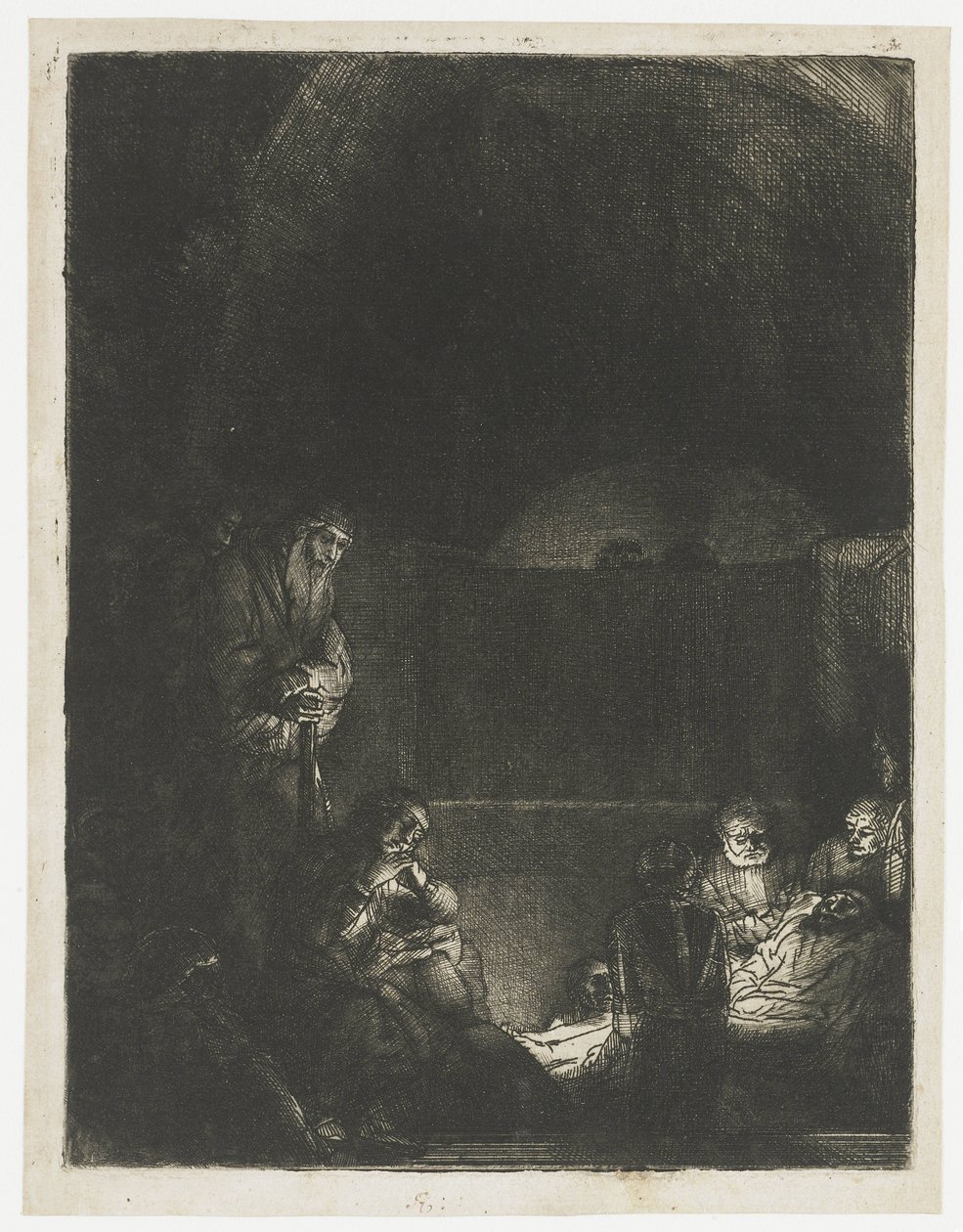 The Entombment by Rembrandt van Rijn