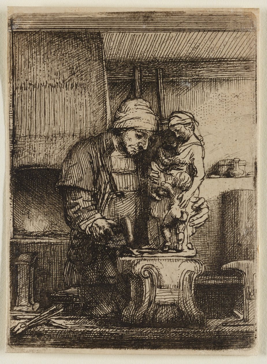 The Goldsmith by Rembrandt van Rijn