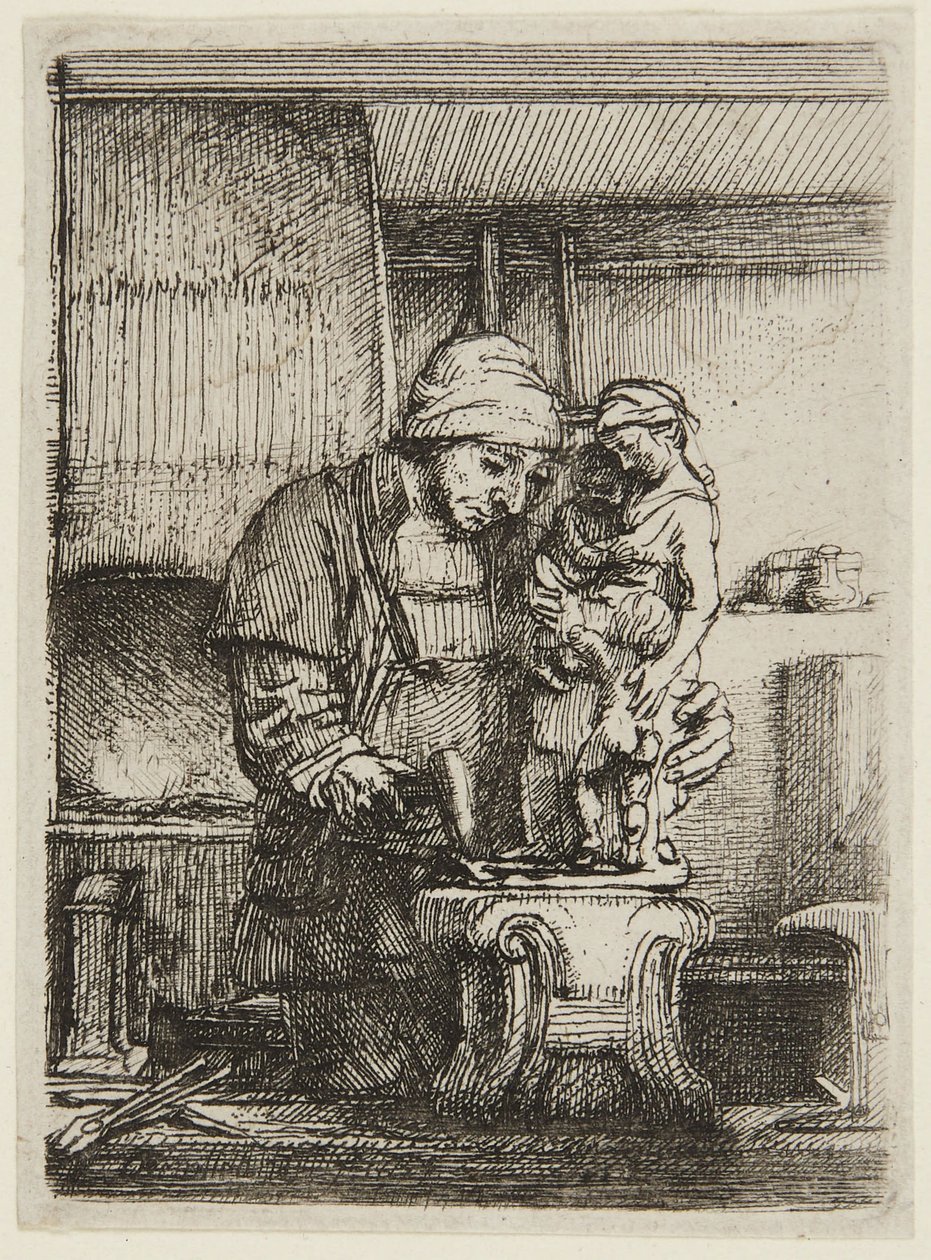 The Goldsmith by Rembrandt van Rijn