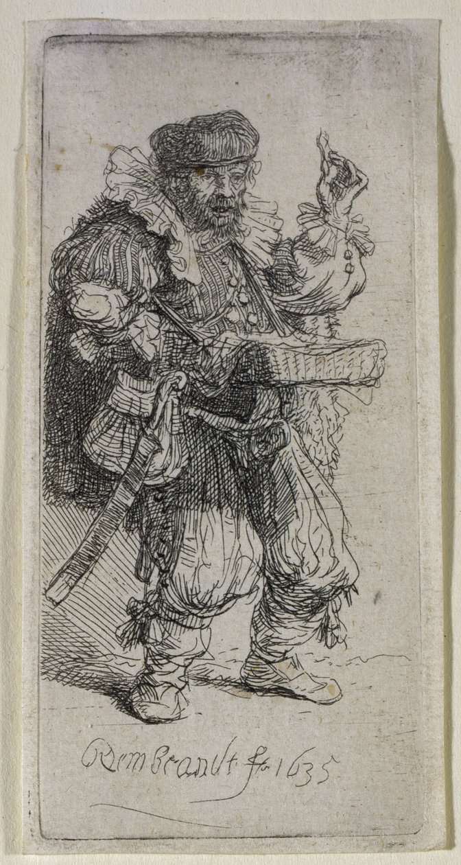 The Quacksalver by Rembrandt van Rijn
