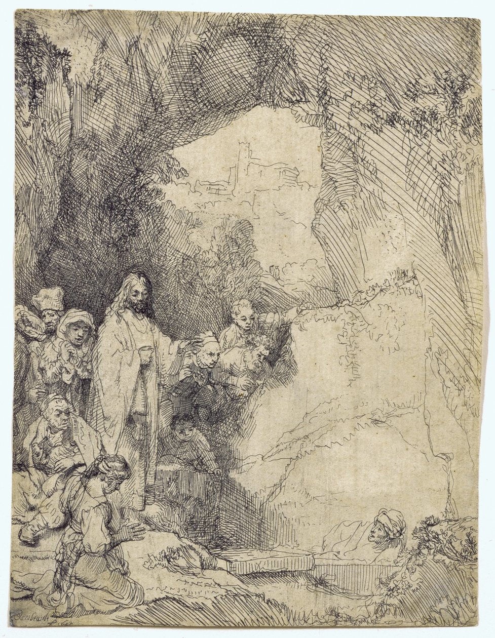 The Raising of Lazarus by Rembrandt van Rijn