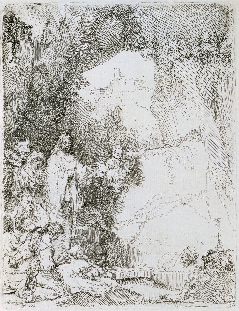 The Raising of Lazarus by Rembrandt van Rijn