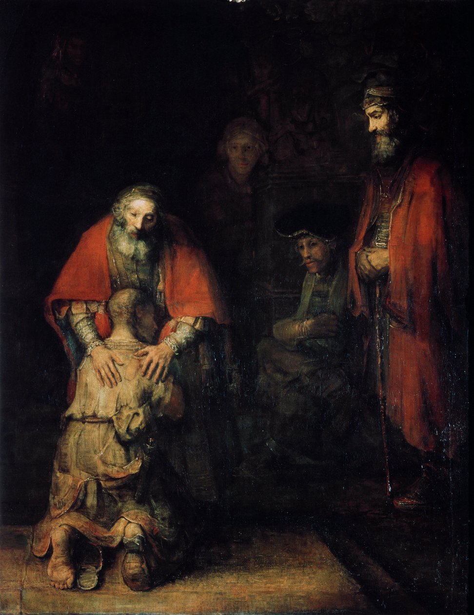 The Return of the Prodigal Son, c1668 by Rembrandt van Rijn
