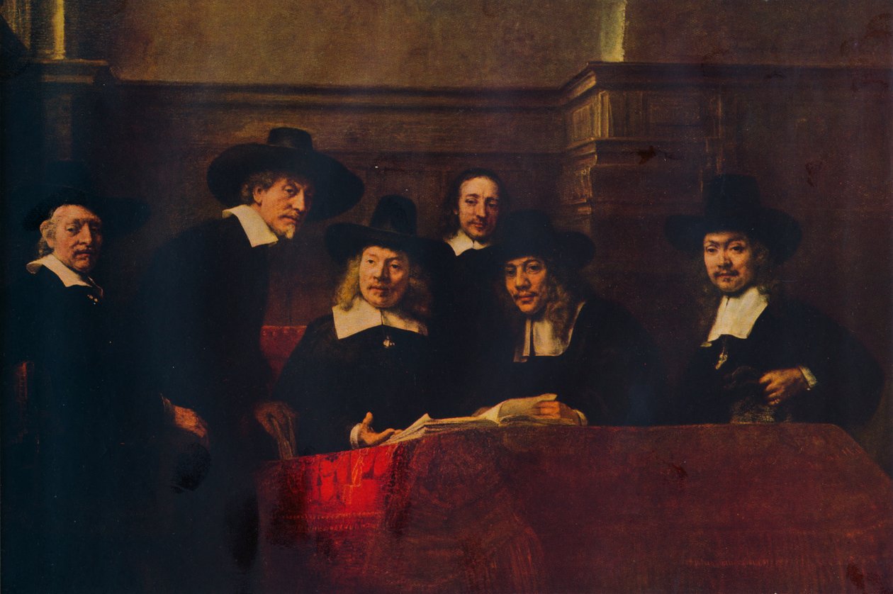 The Sampling Officials by Rembrandt van Rijn