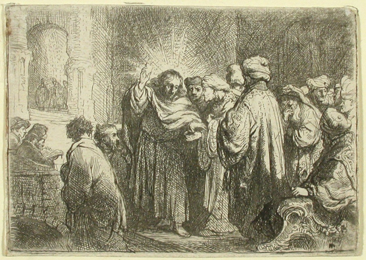 The Tribute Money by Rembrandt van Rijn