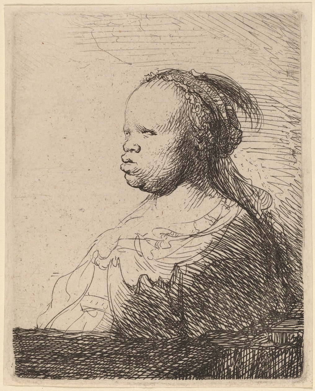 The White Negress by Rembrandt van Rijn