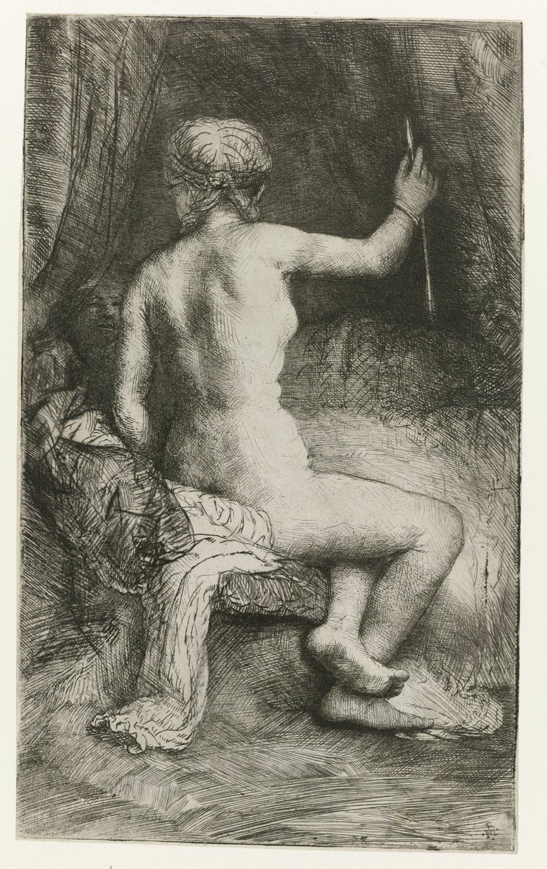 The Woman with the Arrow by Rembrandt van Rijn