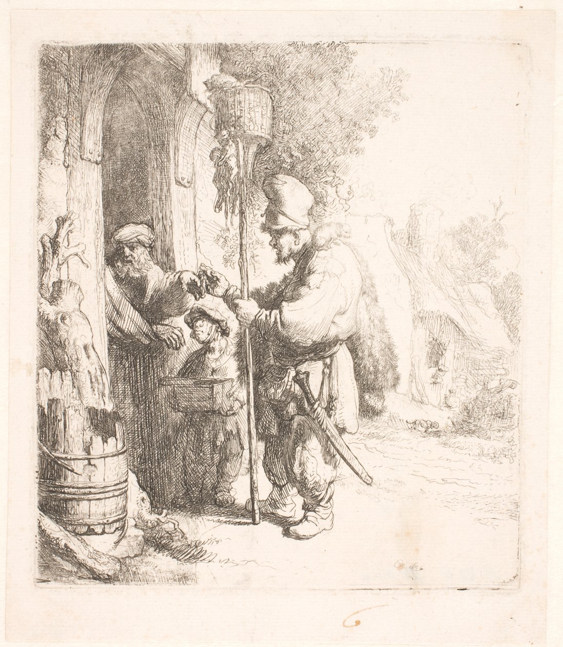 The Rat-killer by Rembrandt van Rijn