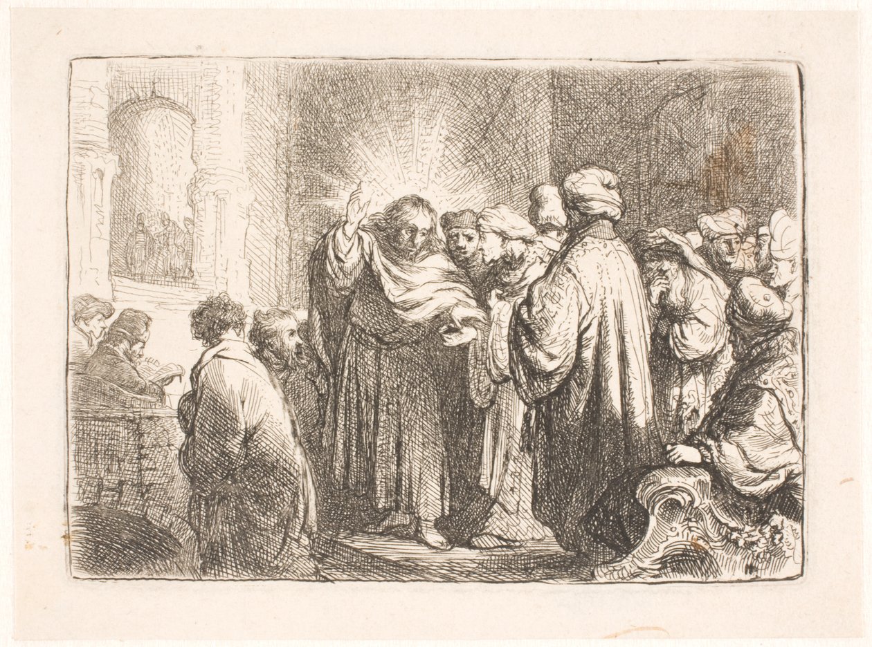 The Tribute Money by Rembrandt van Rijn
