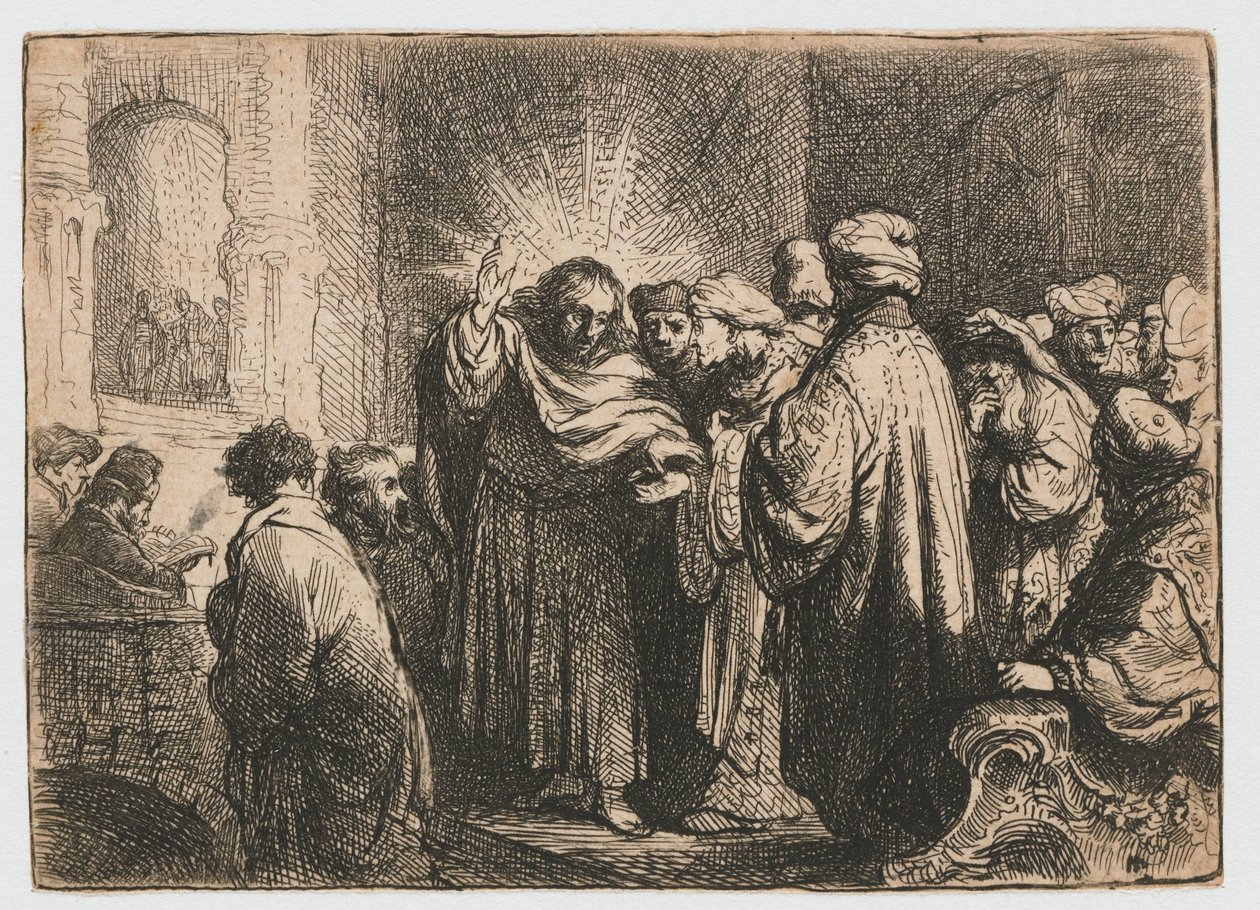 The Tribute Money by Rembrandt van Rijn